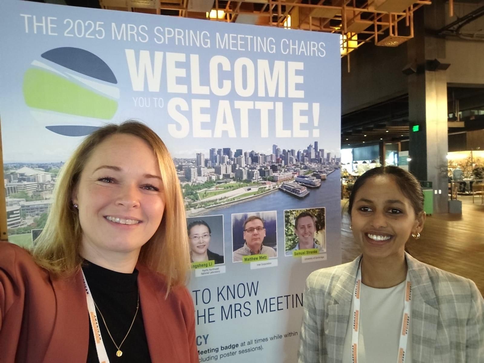 SUMAN researchers at 2025 MRS Spring Meeting & Exhibit International Conference