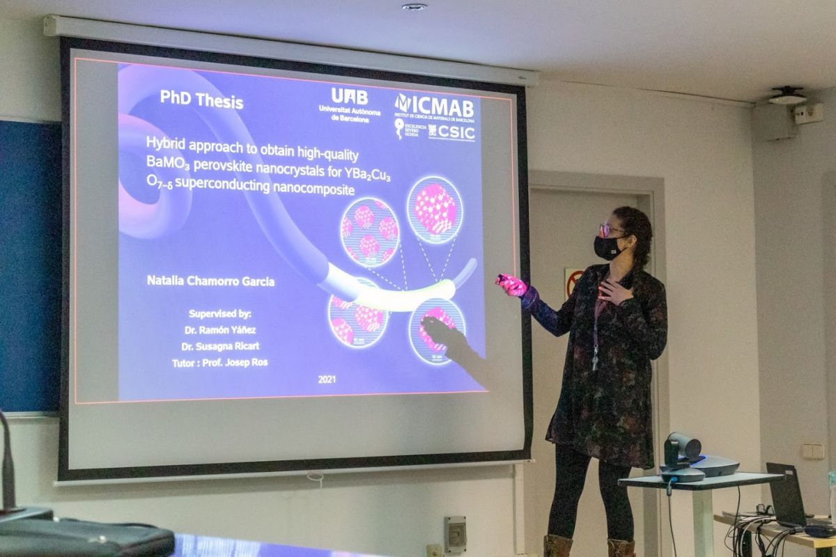 Congratulations Dr. Natalia Chamorro, new SUMAN-UAB graduate!